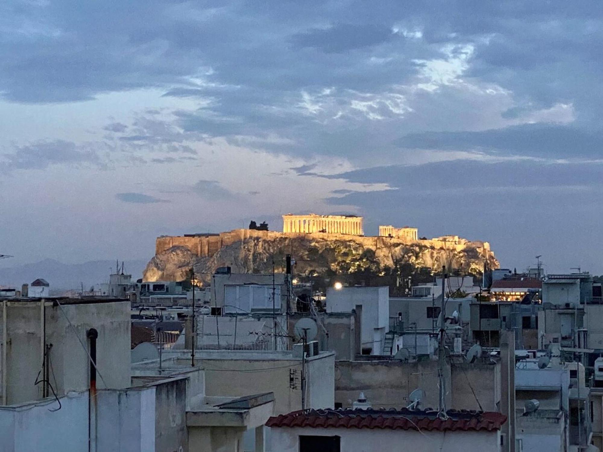 200Mbps Wifi - Penthouse With Acropolis View Daire Atina Dış mekan fotoğraf